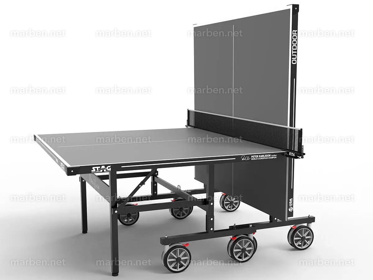 Mesa de PingPong Importada para Exteriores - Negra Mesa de PingPong Importada para Exteriores - Negra
